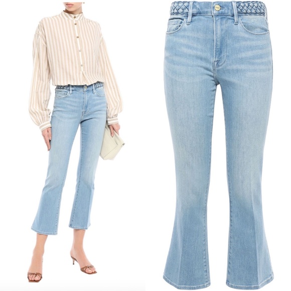 NEW | FRAME DENIM Le Crop Mini Bootcut Jeans - Picture 2 of 11